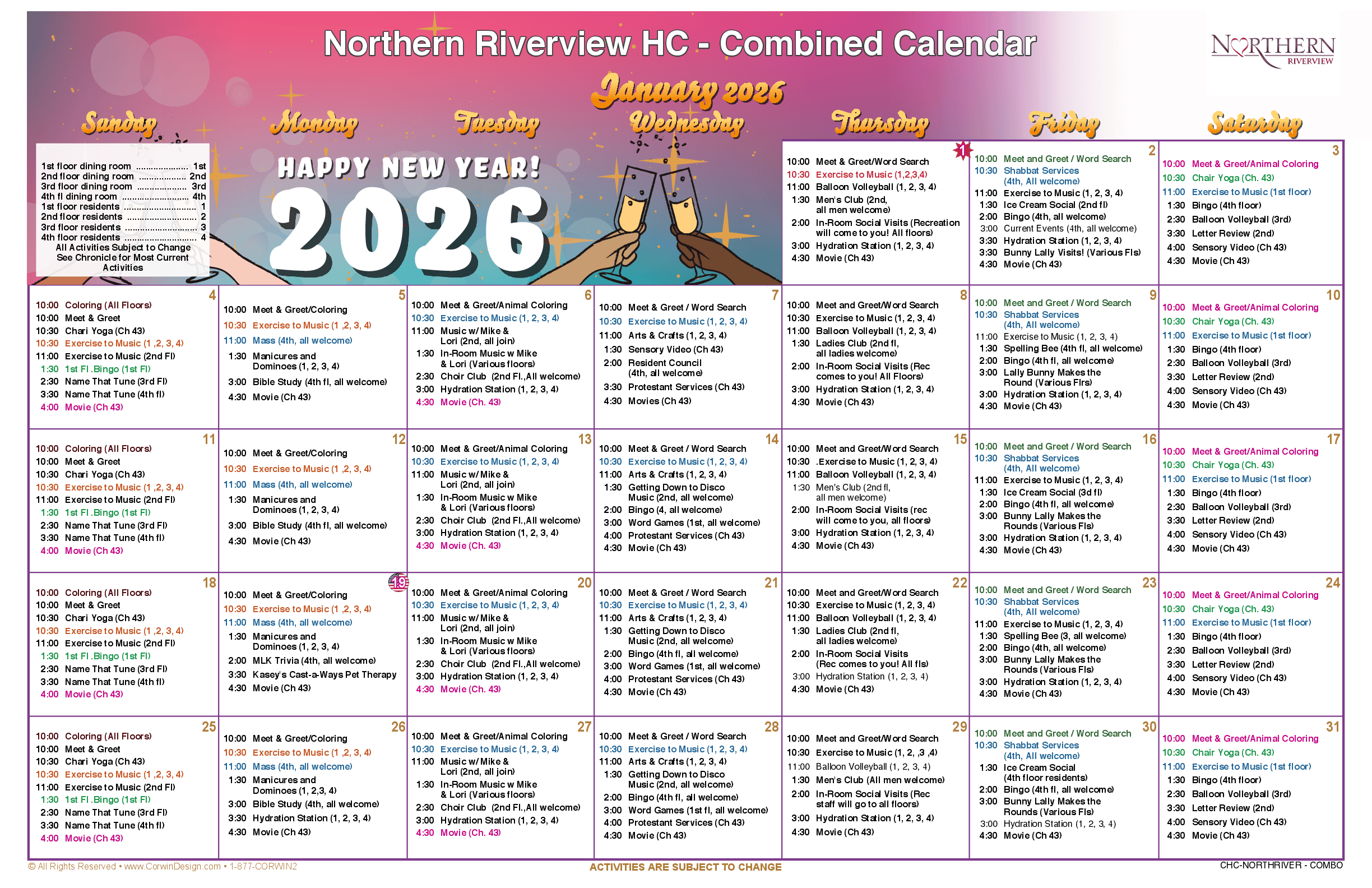 CHC NORTHRIVER COMBO 012026